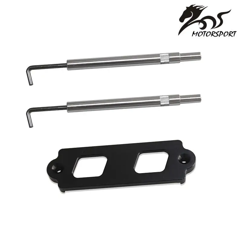 

Battery Tie Down Kit Hold Down Rod With Stainless Tray Hooks For Honda Civic / CRX S2000 For Acura Integra RSX