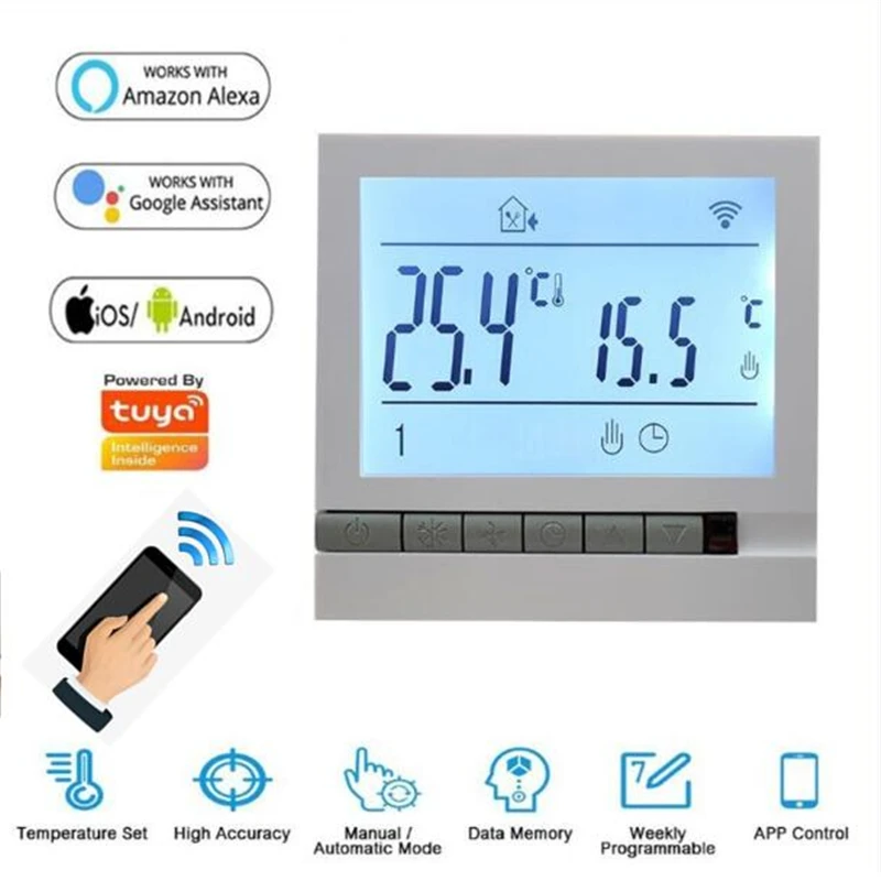 

Google Nest Thermostat Temperature Wifi For Water/Floor /Gas Boiler Works