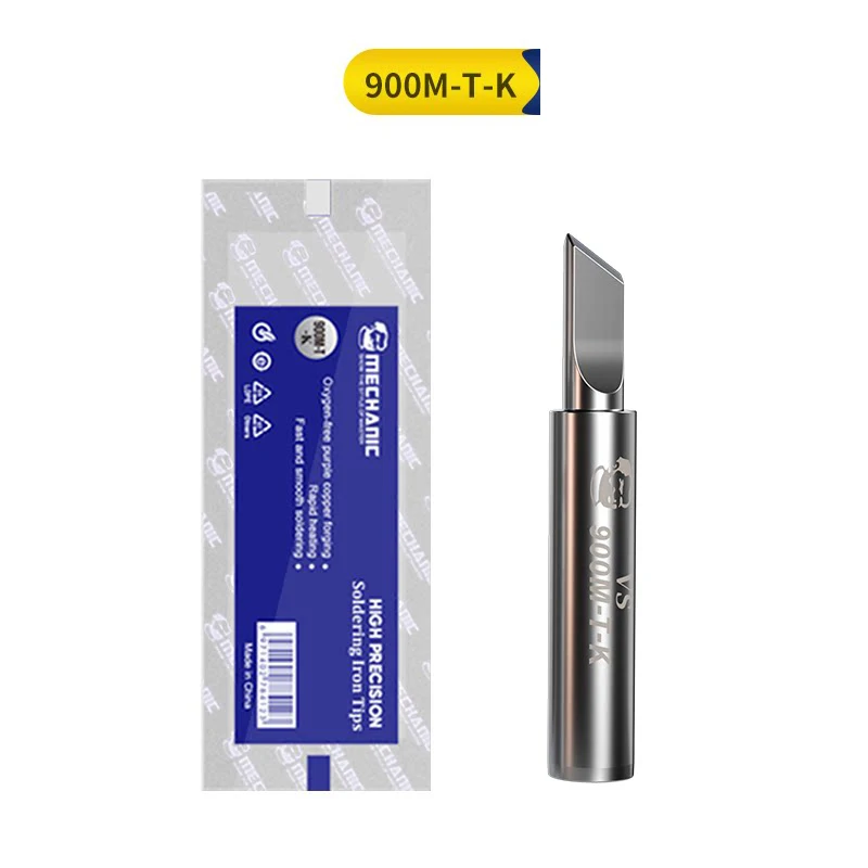 MECHANIC Lead-Free Soldering Iron Tip 900M-T-I/IS/K/SK Inside Heat Welding Head for 936 937 Soldering Station Repair Rework Tool