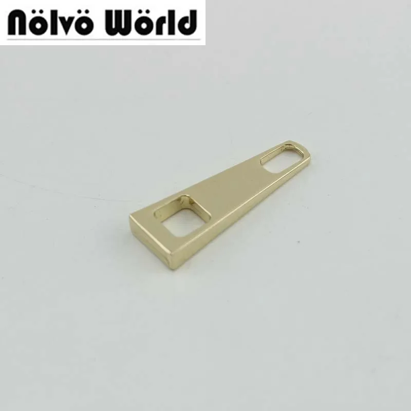 

10pcs 4 colors,31X10.8mm,max 4mm thick,Zippers slider for sewing bag backpack bags ,zipper pull ends pullers crafts