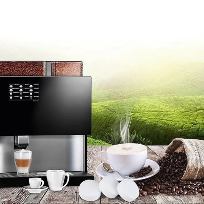 Comprimés effervescents pour tous les types de machines à café, solution de détartrage universelle, 50 pièces, meilleure vente