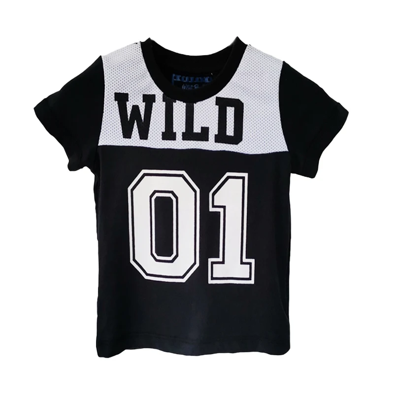 Baby Tee Clothes Boy 12 18M T-Shirt for a Boy Baby Football Jersey Children's T-Shirt Summer Sport Top Kids Clothes 0-24Months