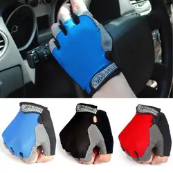 Summer Style High Elastic Breathable Mesh Half-fingered Gloves Outdoor Sports Cycling Gloves Riding Gloves Fitness Gloves M-XL