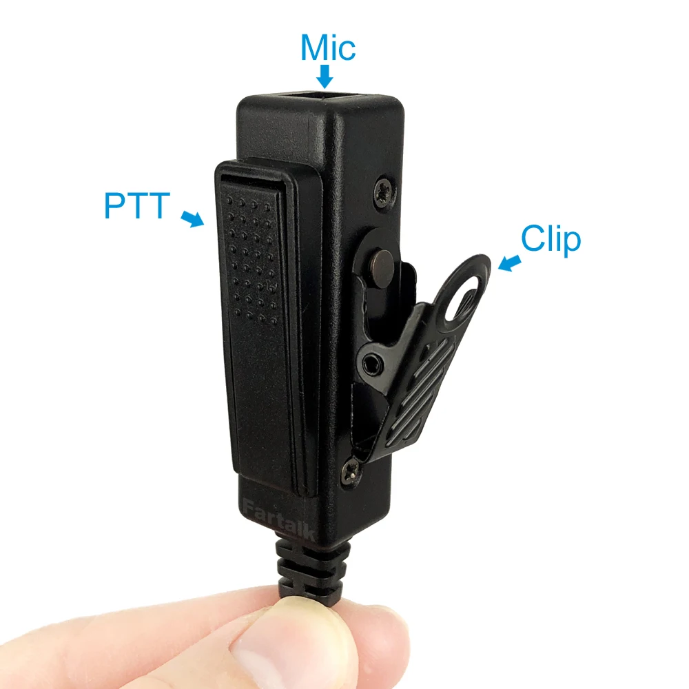 A58 Air Acoustic Tube Earpiece Headset Mic for BaoFeng A-58 UV-9R Plus GT-3WP BF-9700 UV- 82WP Walkie Talkie Two Way Radio