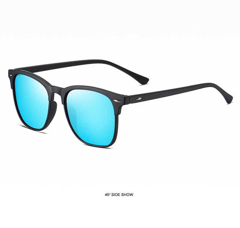 Mode quadratische polarisierte Sonnenbrille Männer Frauen klassische Niet Sonnenbrille für Männer hochwertige Anti-Blend-Fahr schirme – Detail 20