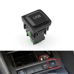 RCD510 RNS315 Car USB Adapter Switch Button For vw Passat B6 B7 CC Golf 6 MK6 VI Jetta 5 MK5 6 Tiguan Touran Polo EOS Scirocco
