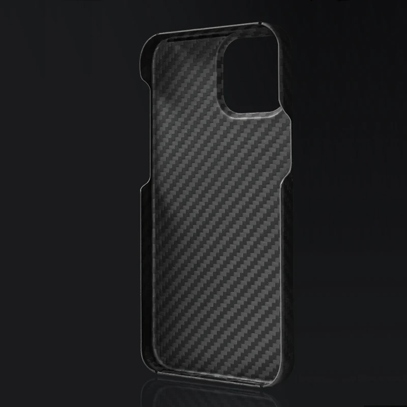 Real Carbon Fiber Phone Case for iPhone 14 13 Pro Max Ultra Thin Anti-fall Carbon Fiber Hard Cover 14 Plus Cases