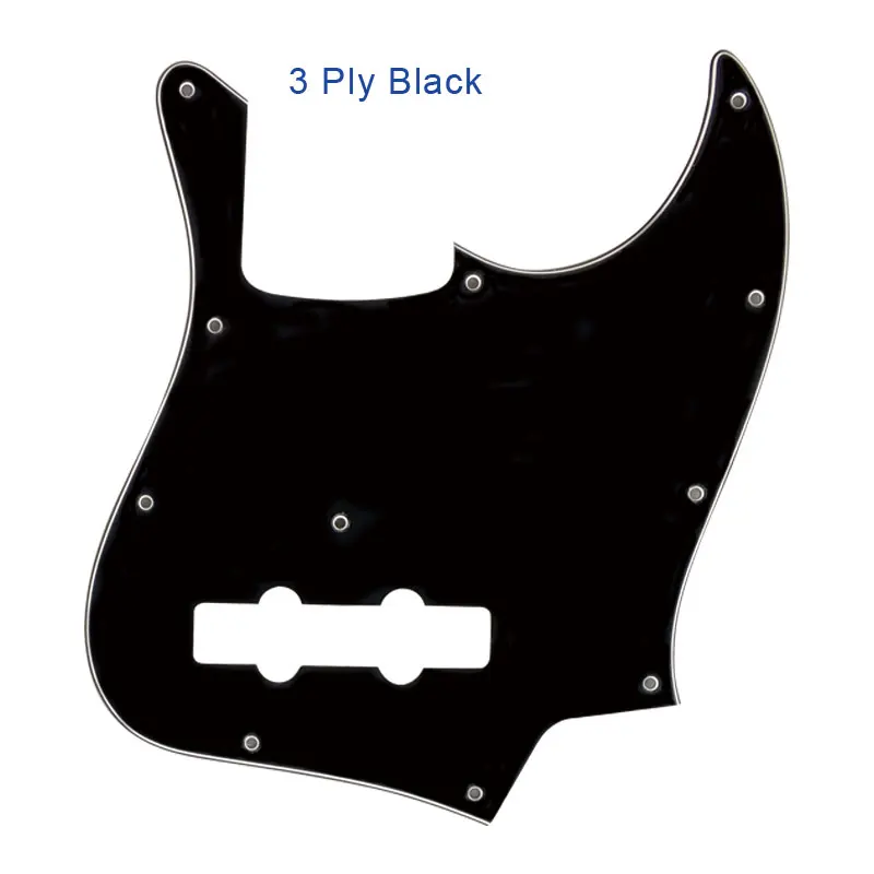 Xinyue Pickguard For MIJ Japan 11 Hole Screws Greedy Lee Jazz Bass Guitar Pickguard Scratch Plate