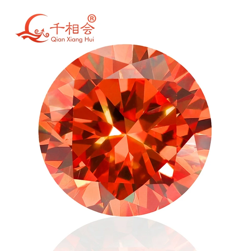500pcs Assorted round Cubic Zirconia Loose Stones 0.8-2.5 Mm Various Colors for DIY Jewelry Making  Pink Yellow Orange Red Olive