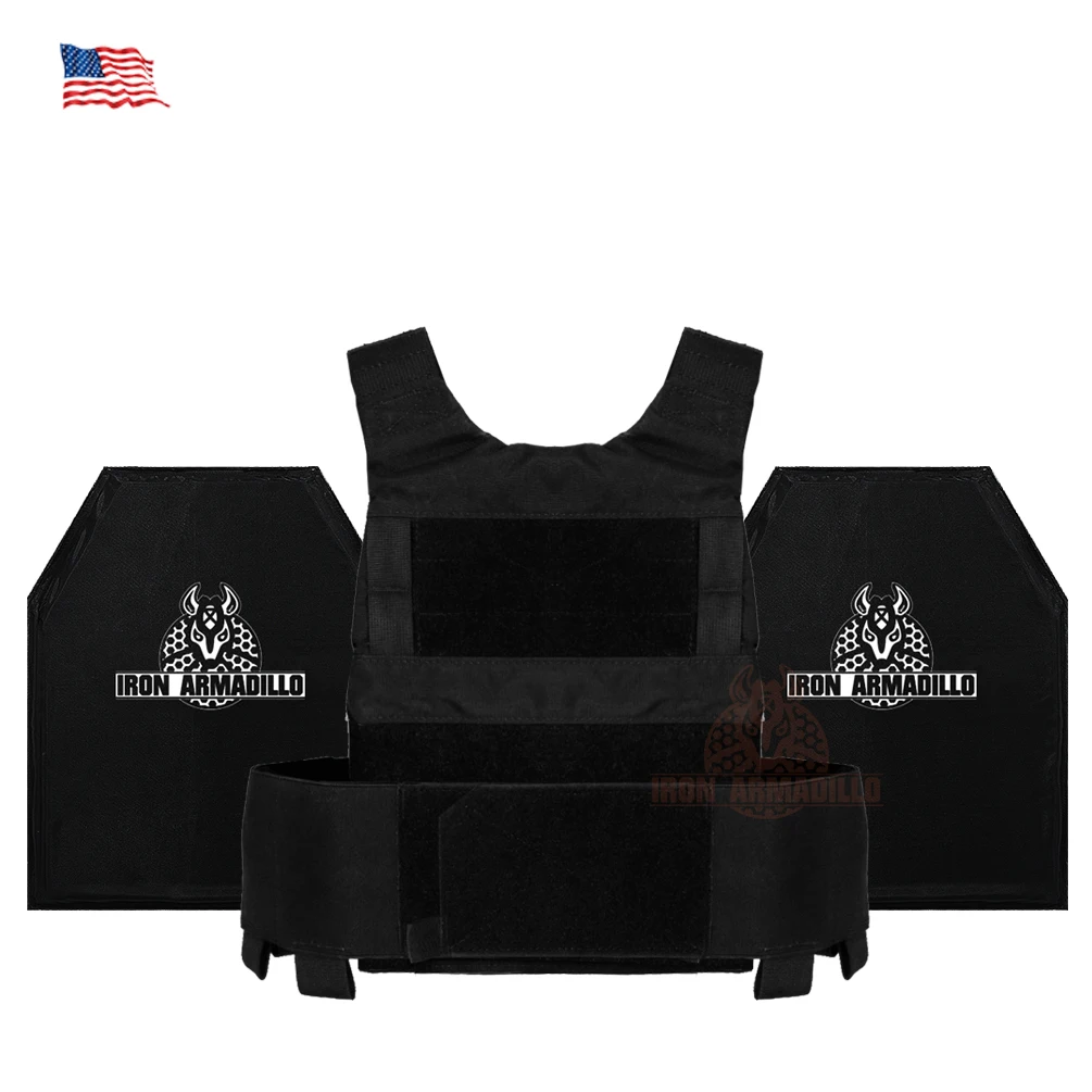 Ijzer Gordeldier Persoonlijke Bescherming Zachte Armor Insert Nij 0101.06 Iiia Uhmwpe 10X12 "Licht Gewicht Pack Van 2 stuks Voor Plate Carrier