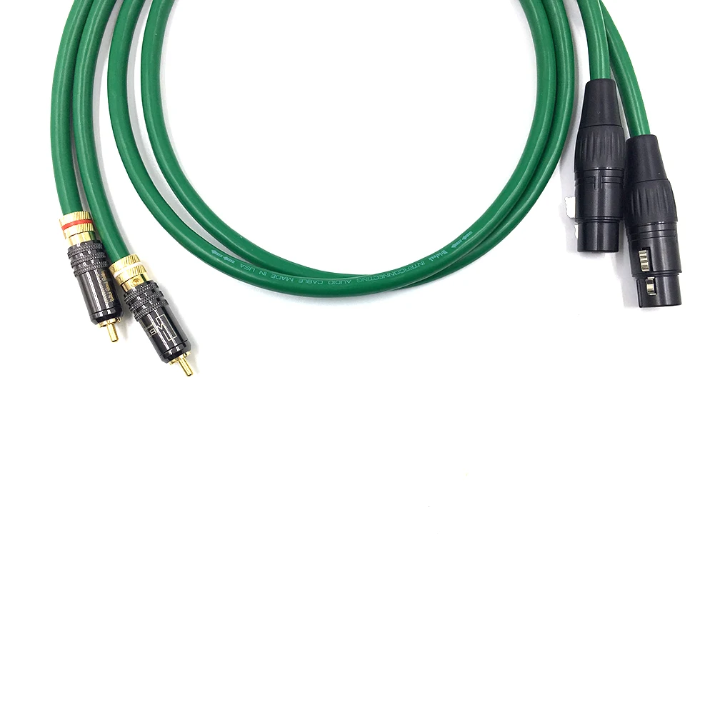 

Type-WBT-0144 RCA to XLR Balacned Audio Cable RCA Male to XLR Female Interconnect Cable with MCINTOSH USA-Cable