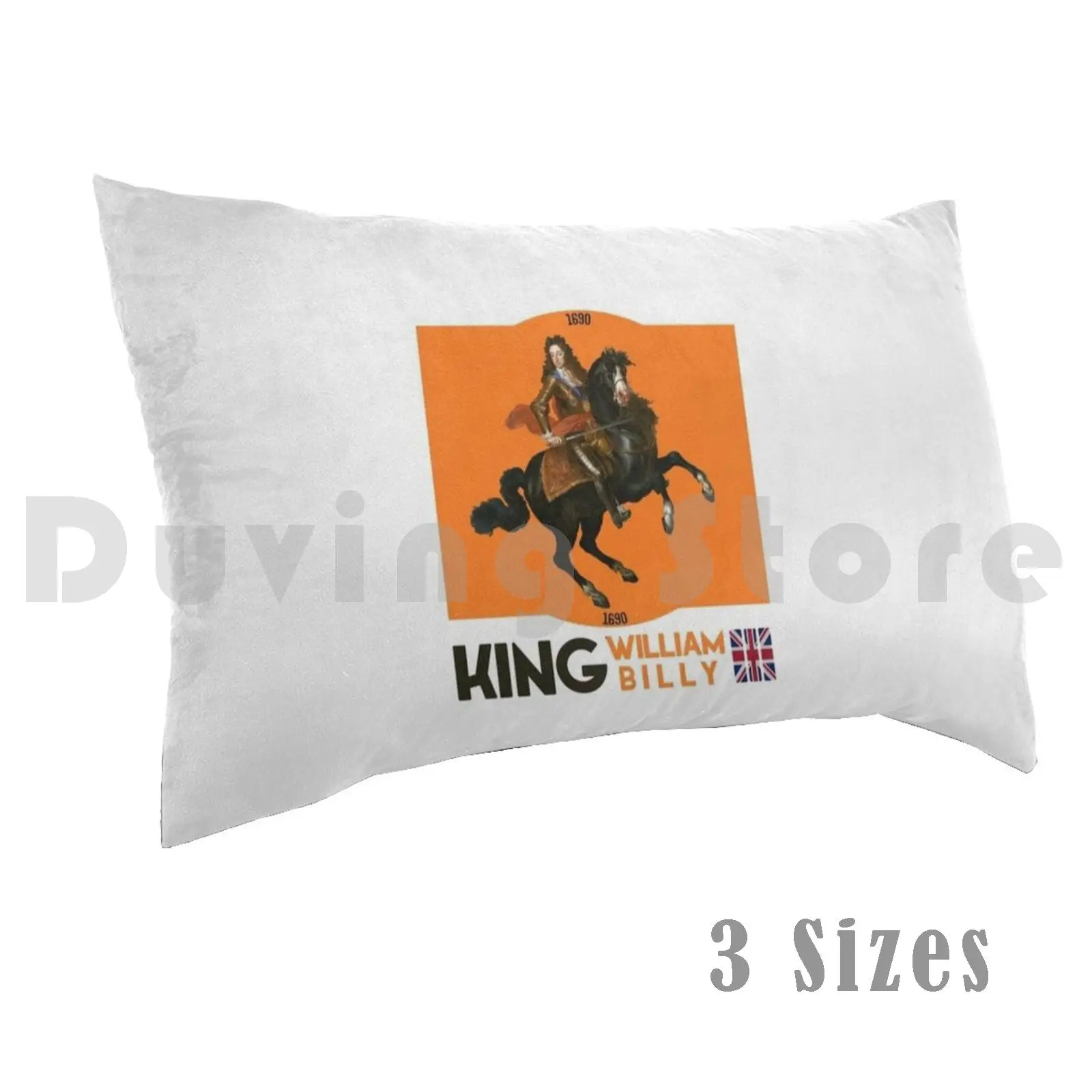 King Willian Or King Billy-1690-LoyalistPillow case King William British England History