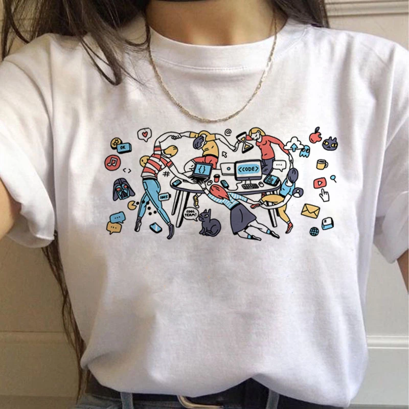 Matisse Oil Art Painting Harajuku T Shirts Women Vintage Ullzang Graphic T-shirt 90s Korean Style Tshirt Fashion Top Tees Female