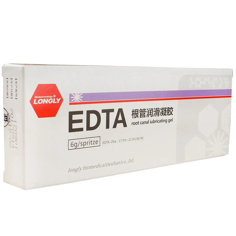 EDTA Gel Root Canal iubricating gel 6g/spritze