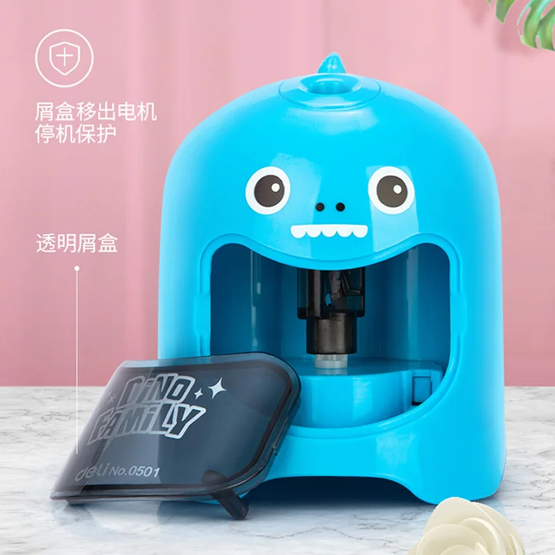 ديلي Kawaii التلقائي براية أقلام كهربائية لطيف للنساء القرطاسية الثقيلة طالب مكتب الفن لوازم