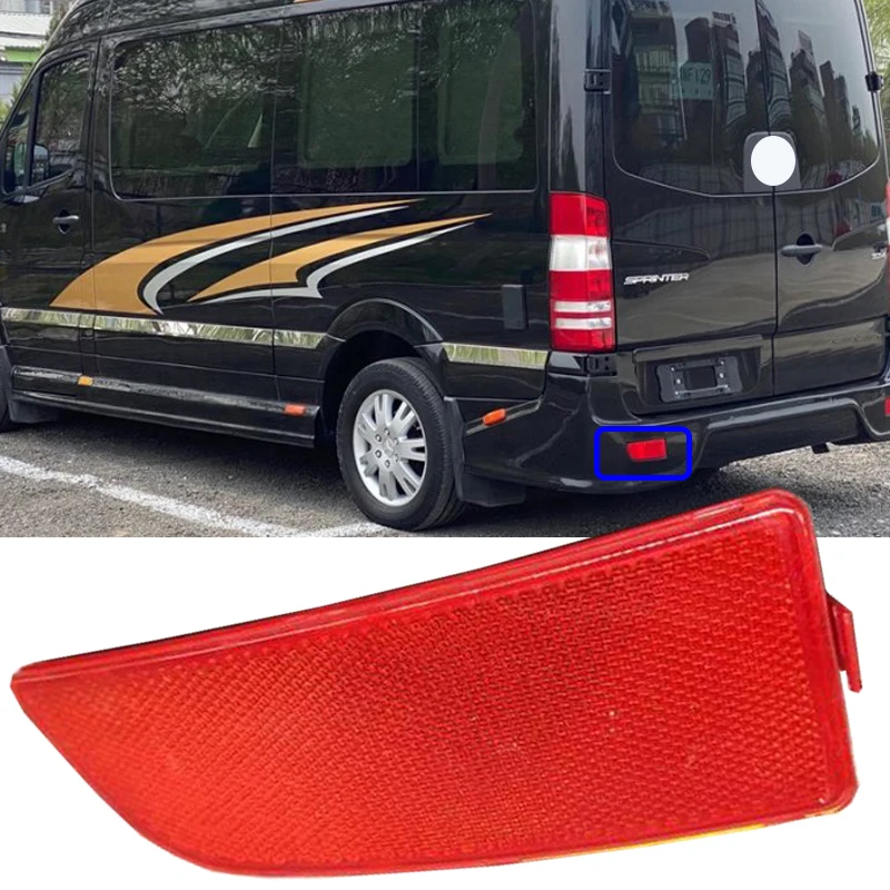 Roavia Rear Bumper Fog Light For Mercedes Benz Dodge Sprinter W906 2006-2016 Tail Lamp Reflector Light Stop Lamp Brake Lamp