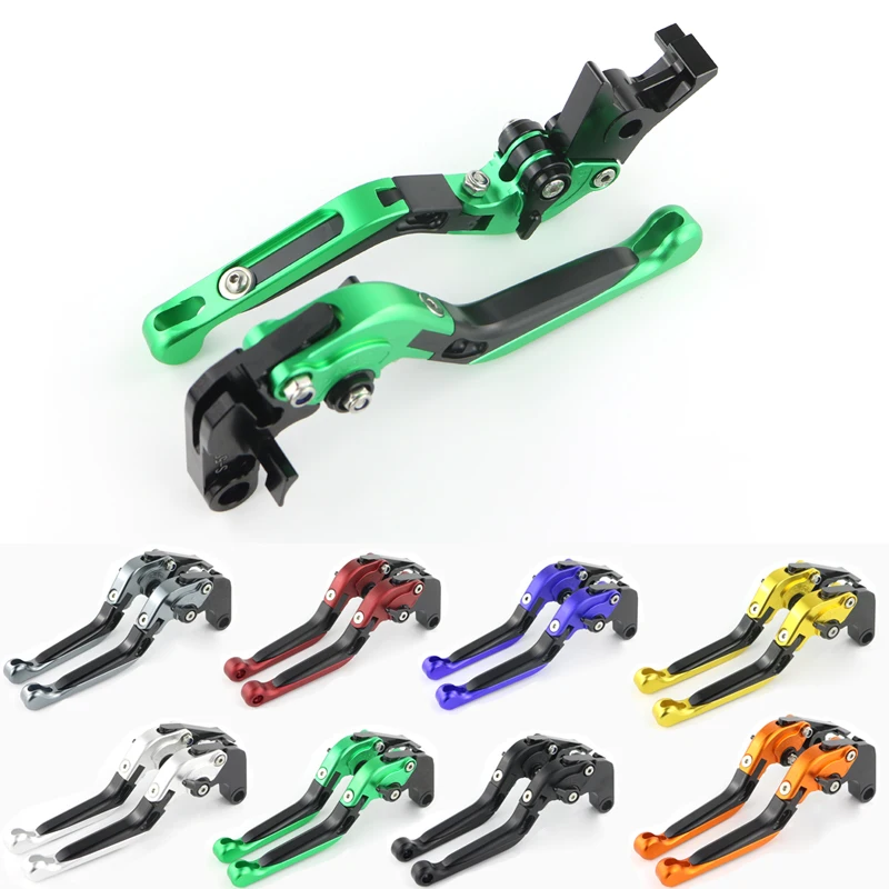 CNC Motor Brake Levers Foldable For Kawasaki Ninja 300R 300 ABS Z300 2018 KLX 125 250 Versys X300 Ninja 400 2018 UP Ninja 250R