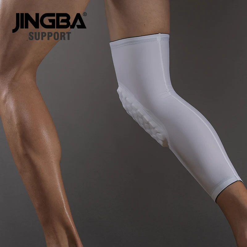 JINGBA SUPPORT 1PC Honeycomb protector Safety Basketball knee pads support Volleyball knee brace support Sports knee protector