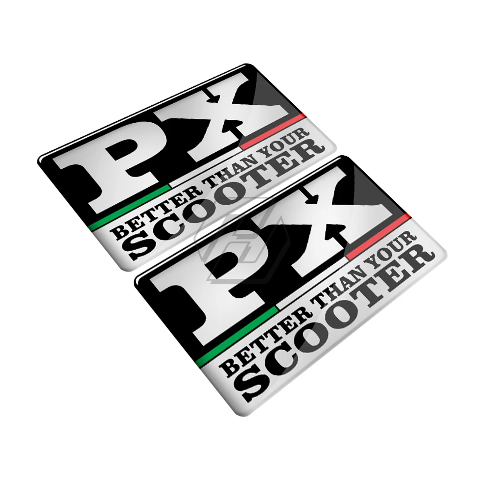 For Piaggio Vespa Scooter PX125 PX150 PX200 PX 125 150 200 3D Motorcycle Sticker