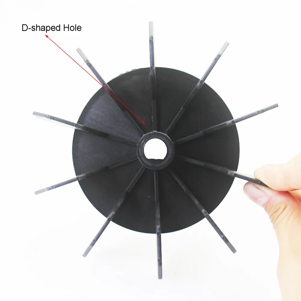 Motor Cooling Fan Blade Replacement Piston Type Small Air Pump Fan Blade for Autus Direct-connected Air Compressor Repair Parts