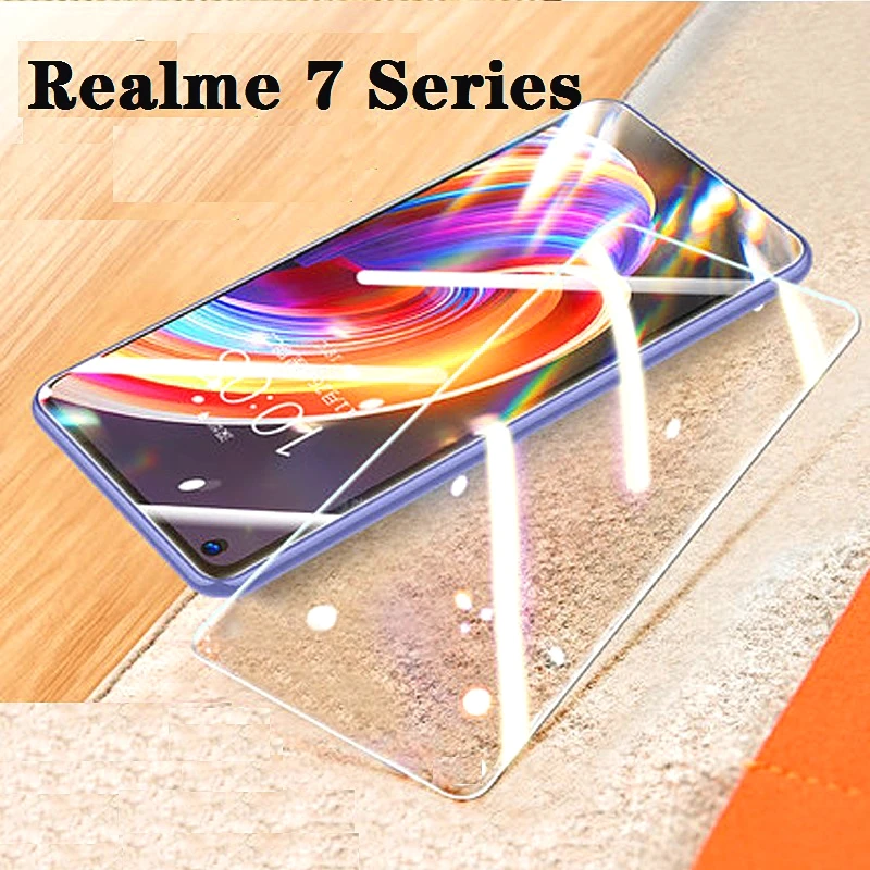 For Realme 7 7i 7Pro Tempered Glass 9H 2.5D Premium Screen Protector Film For Realme X7 / Realme X7 Pro 4G / X7 5G V3 5G Case