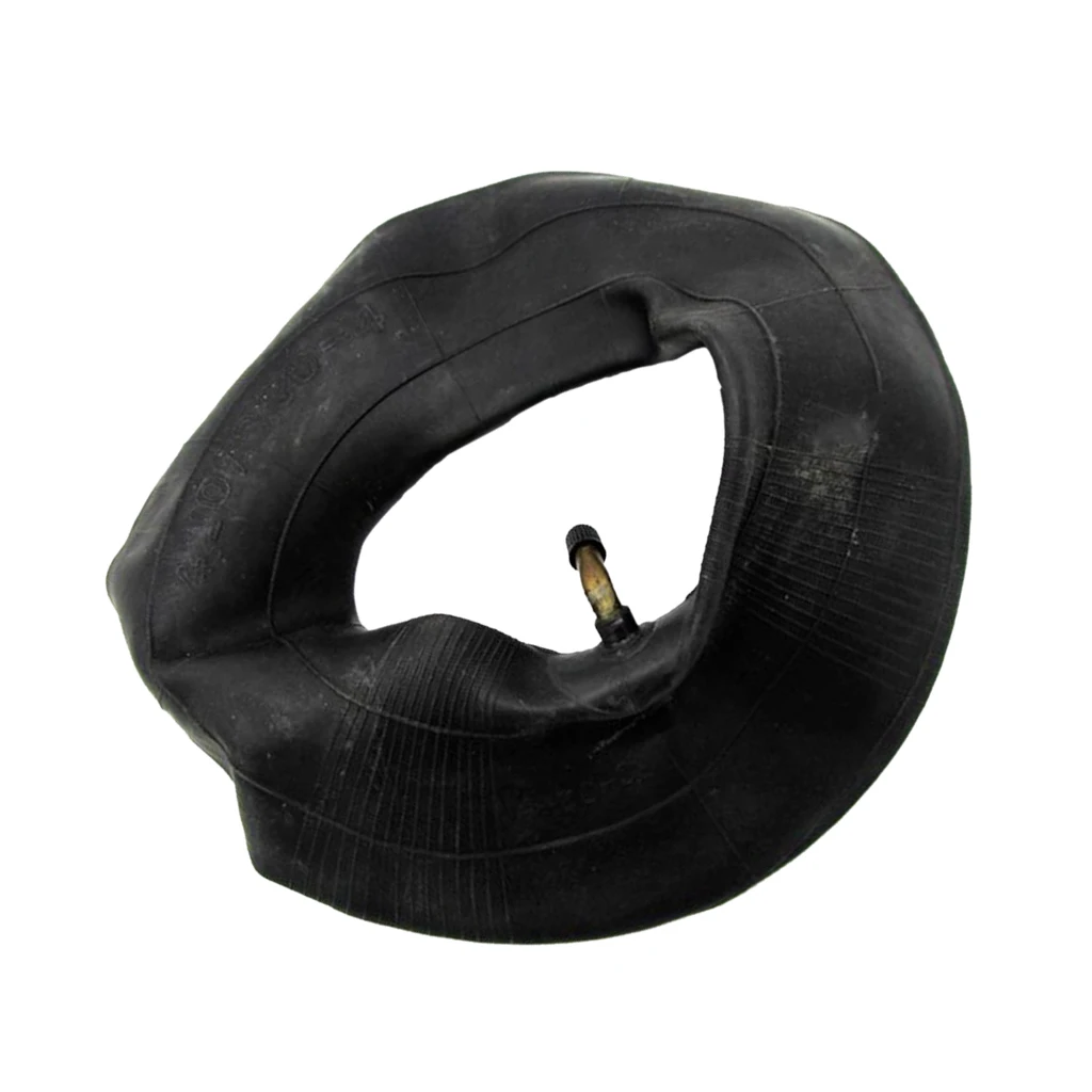 4.10/3.50-4 inch ATV Tire Inner Tube & Metal Bent Valve Stem For 47/49CC Motorcycle Scootor Mini Quad Dirt Pit Bike ATV Etc