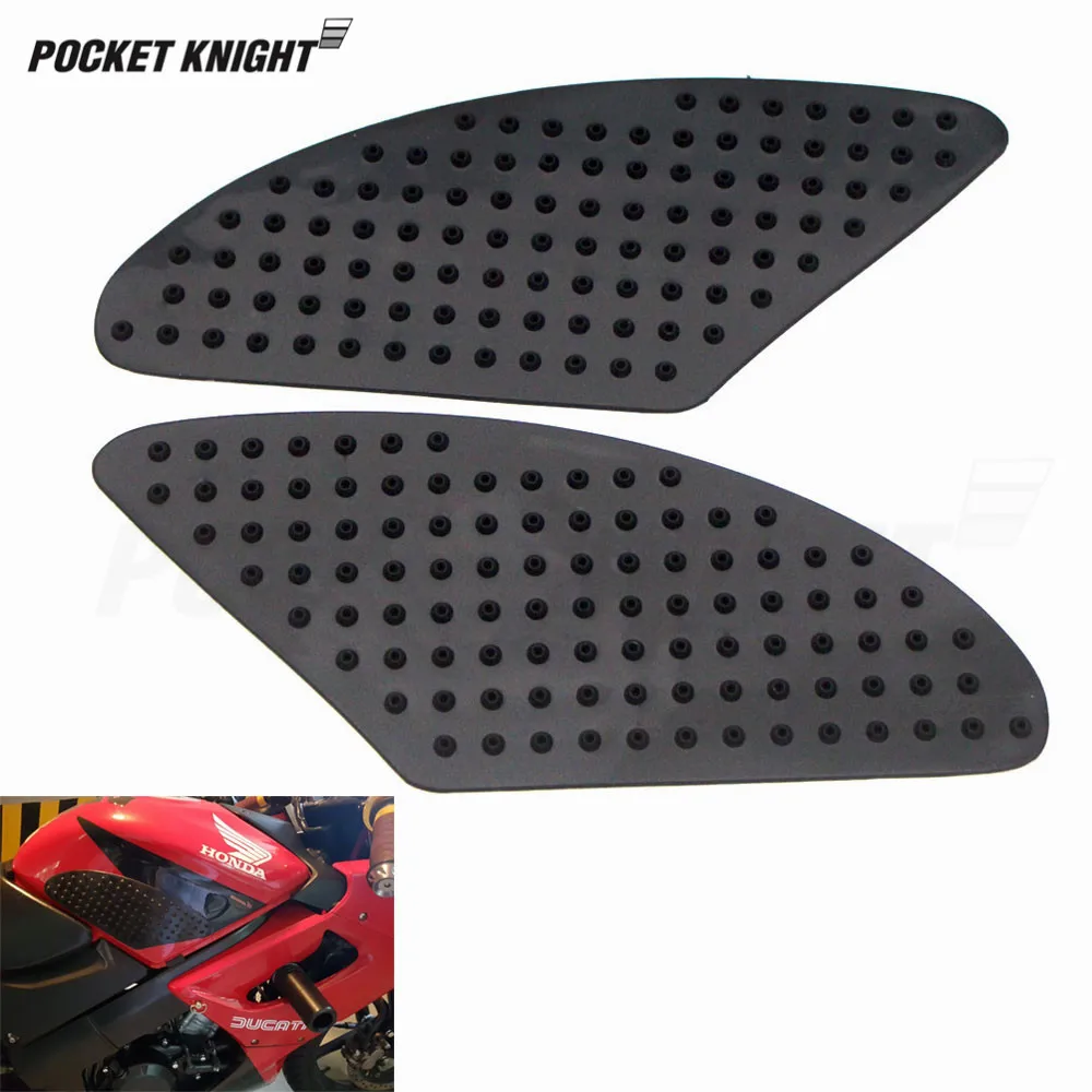 

For HONDA CB250 CB900F CB600F HORNET DN-01 Tank Traction Pad Anti slip 3M sticker Motorcycle Side Decal Gas Knee Grip Protector