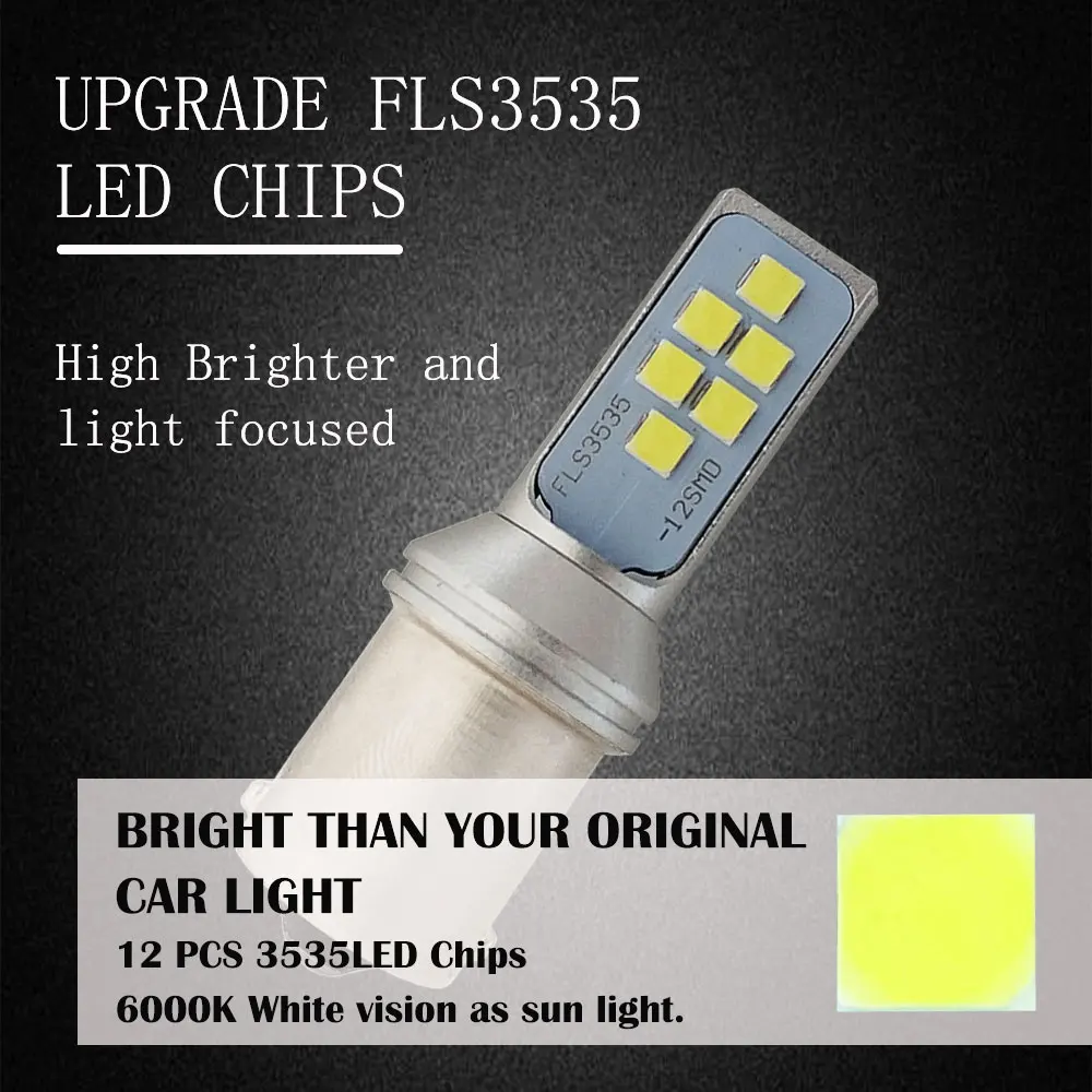 1pcs 1156 BA15S P21W LED Bulbs 12SMD Chips R5W R10W LED White Red Amber BAU15S  1400LM Car Lights Turn Signal Lamp Auto Bulb