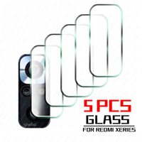 5Pcs Tempered Glass on Redmi Note 10 Pro Camera Lens Protector Back Screen For Xiaomi Redme Note 9T 10S 9S 8t 9 8 9T 9c NFC 9a