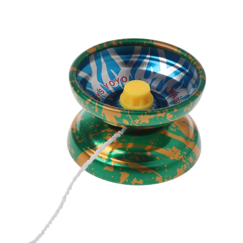 Aluminum Alloy YOYO Ball Bearing String Trick Toy Kids Gift