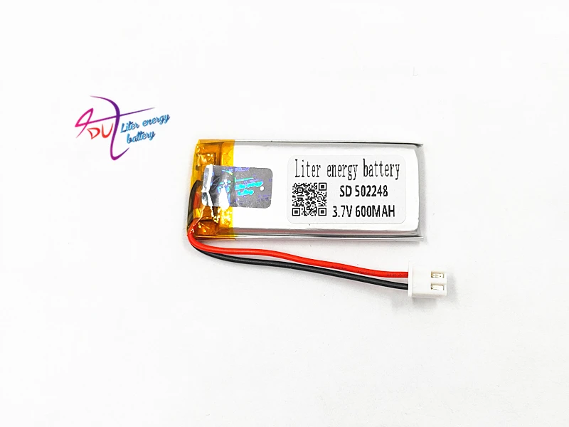 XHR-2P 2.54 3.7 600 V 502248 mAh 482249 bateria de polímero de lítio Bluetooth speaker sem fio de aprendizagem de máquina