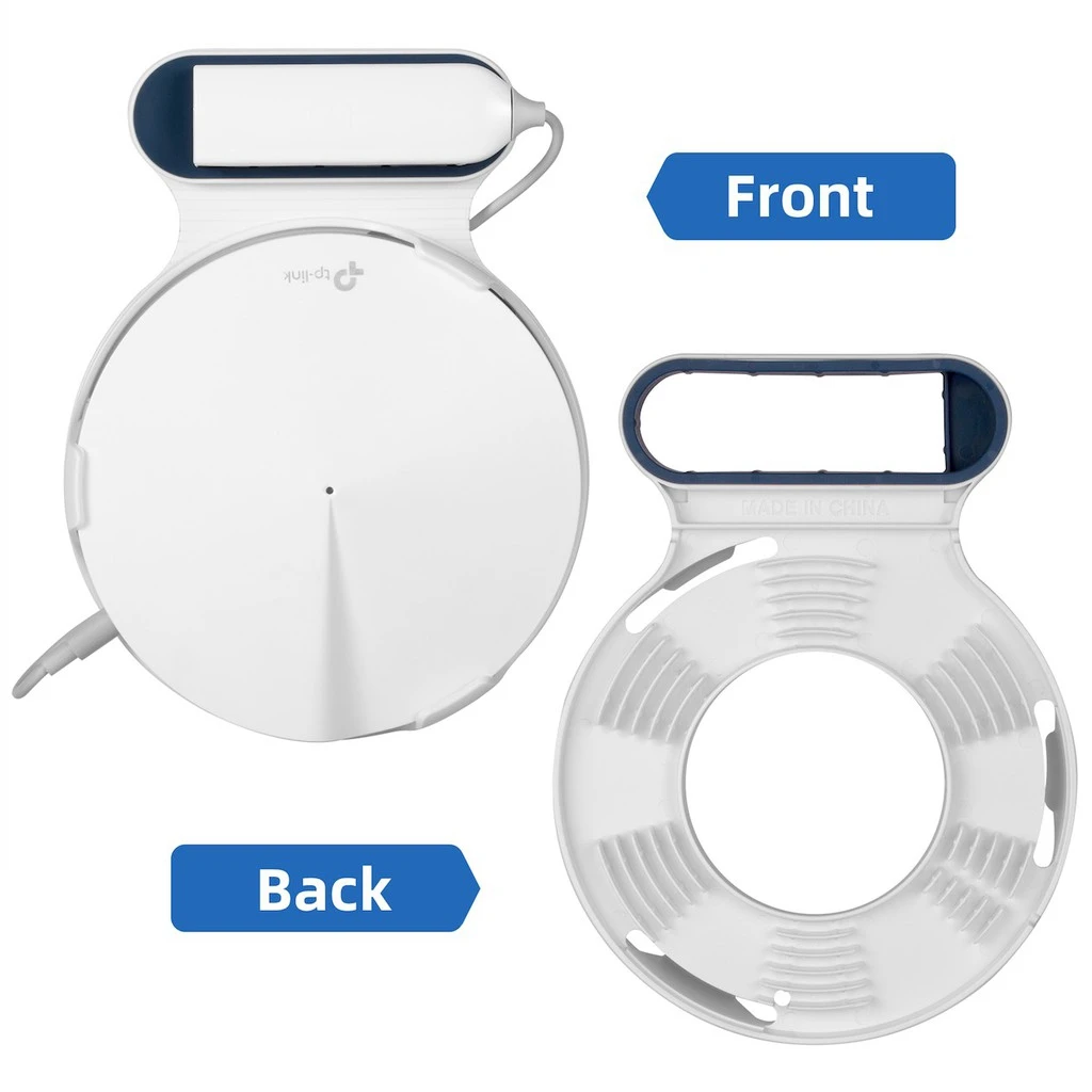 STANSTAR Wall Mount for TP-Link Deco M9 Plus Whole Home Mesh WiFi System, Sturdy Bracket Holder , Without Messy Wires