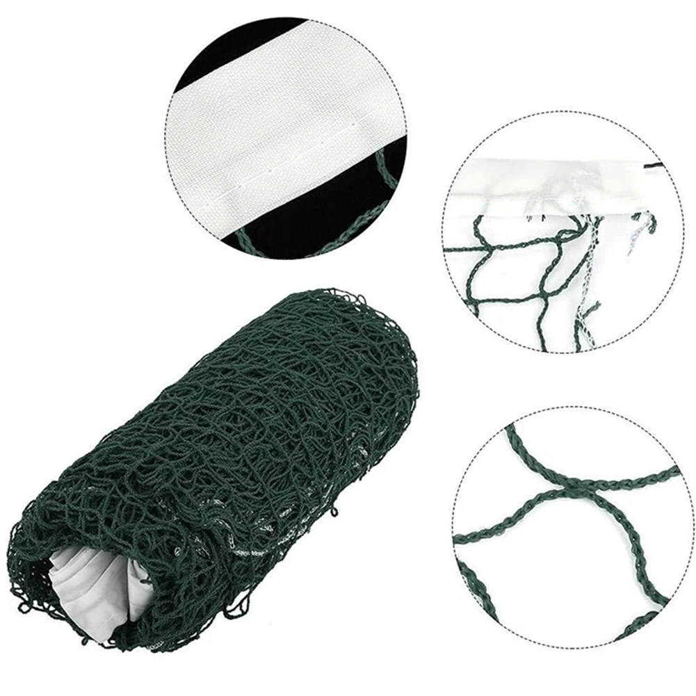 Training Net Portable Durable Sports Tournament Net Badminton Net for Backyard Garden Schoolyard