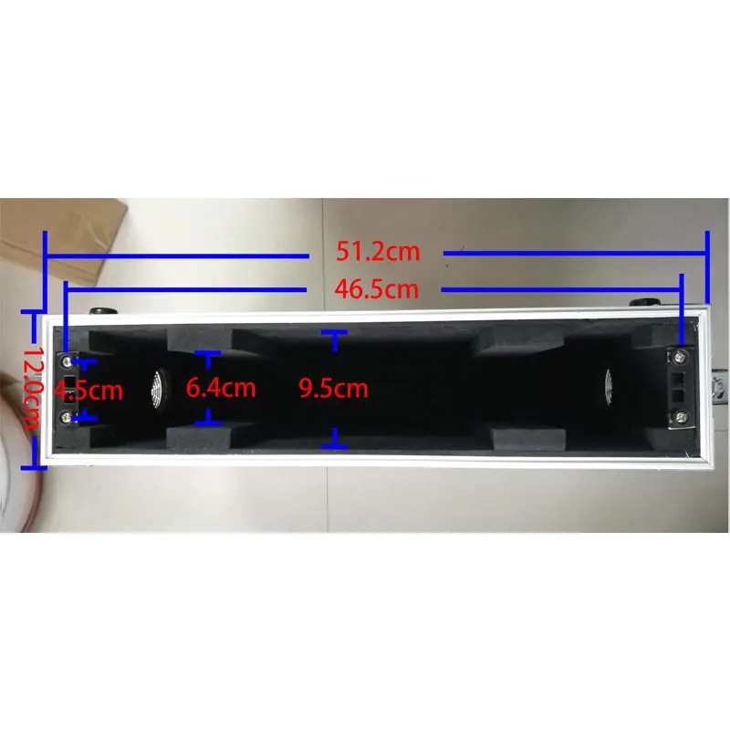 Flight Case Voor Video Processor 1U 1.5U 2U Grootte Optioneel