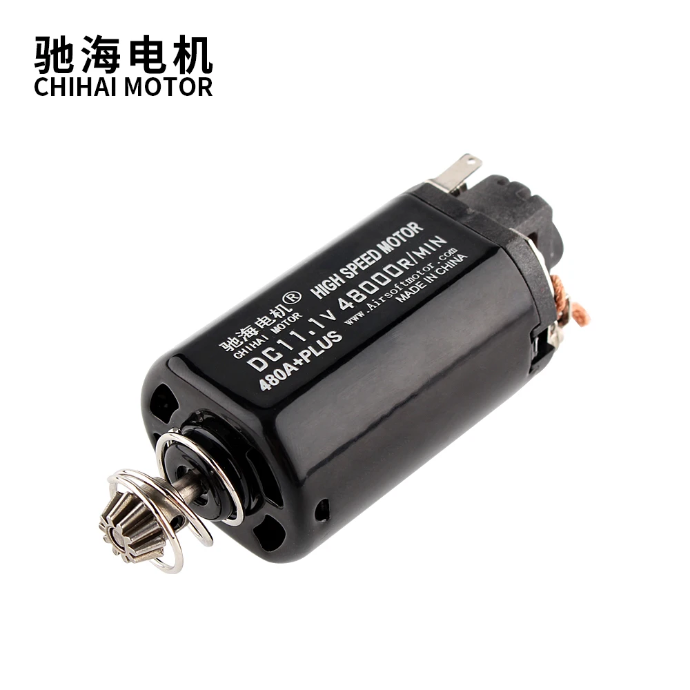 Chihai Motor CHF-480A+plus High Speed 48000rpm Short Axle Type Dc Gear Motor For Gel Blaster Ver.3 Gearbox