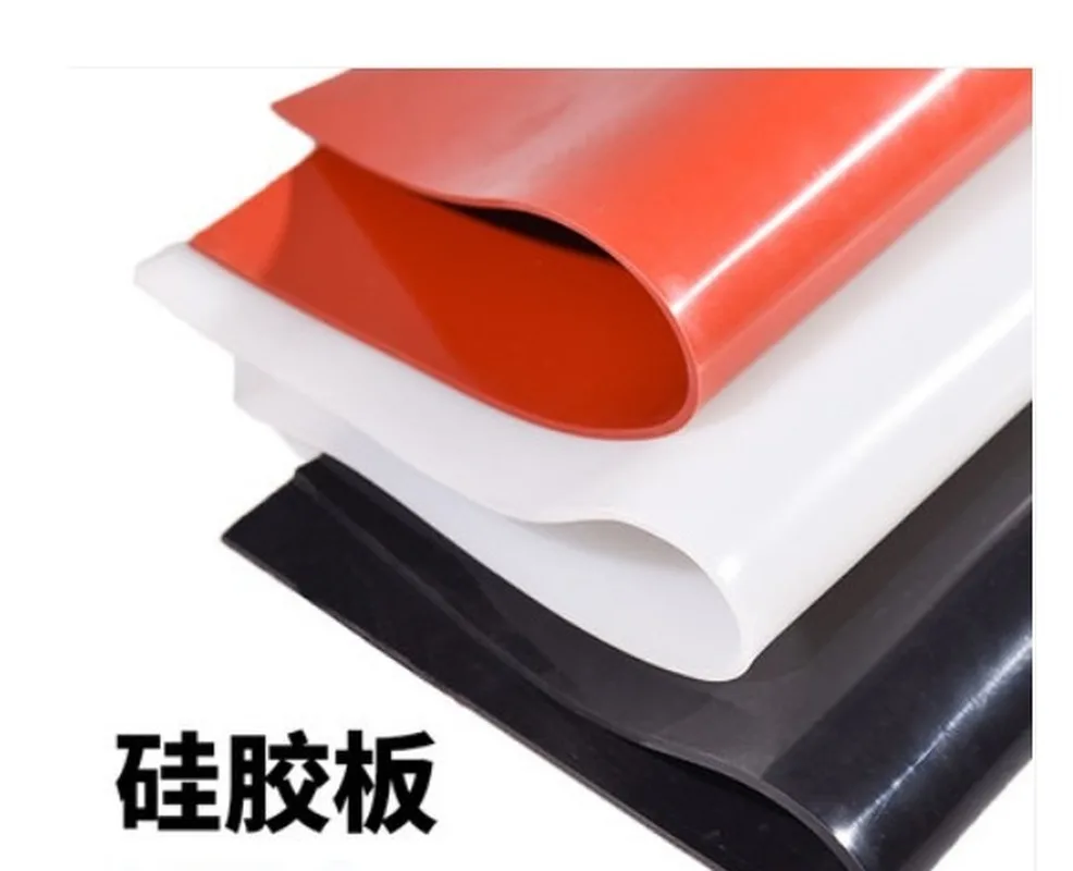 3mm Black Silicone Rubber Sheet 600X1000mm Black Silicone Sheet, Rubber Matt, Silicone Sheeting for Heat Resistance