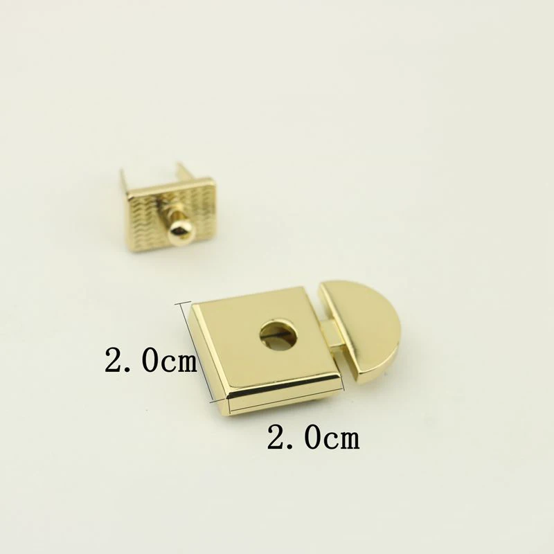 10 Pieces Luggage hardware accessories love lock core type twist lock buckle bag clothing DIY hardware heart lock