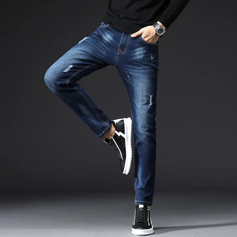 

2020 New Winter Spring Men High Quality Cotton Causal Pants Fashion Mens Long Pants