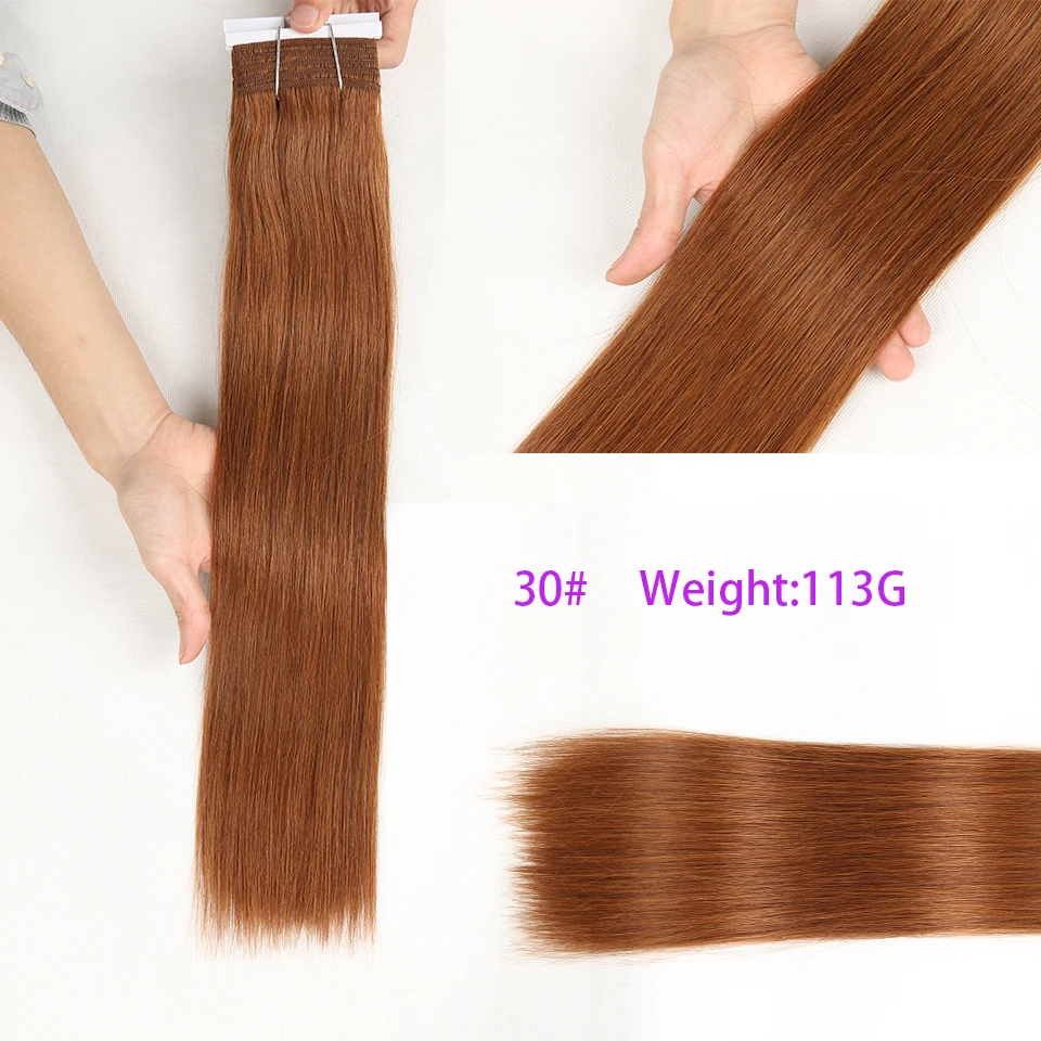 Extensiones de cabello humano brasileño, mechones rectos de hueso, ombré, Borgoña 99J, marrón, envío gratis por DHL