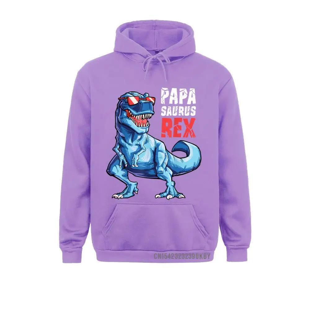 Printing Long Sleeve Hoodies Winter 2021 Clothes Men Sweatshirts Papasaurus Harajuku T-Rex Papa Saurus Dinosaur Men Dad Daddy