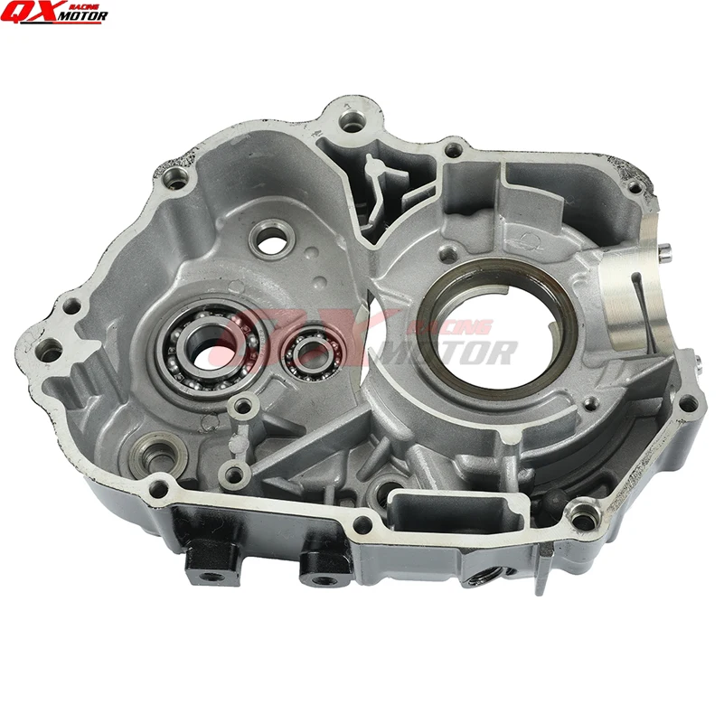 125cc Motorcycle Left CrankCase Cover For Lifan 125 1P52FMI Horizontal Kick Starter Engine KAYO SSR SDG Dirt Pit Bike Parts