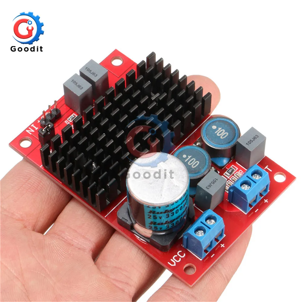 DC 5V-24V Single Channel TPA3116 Digital Audio Amplifier Board 100W BTL Out High Power Amplifier Board 5V 12V 24V