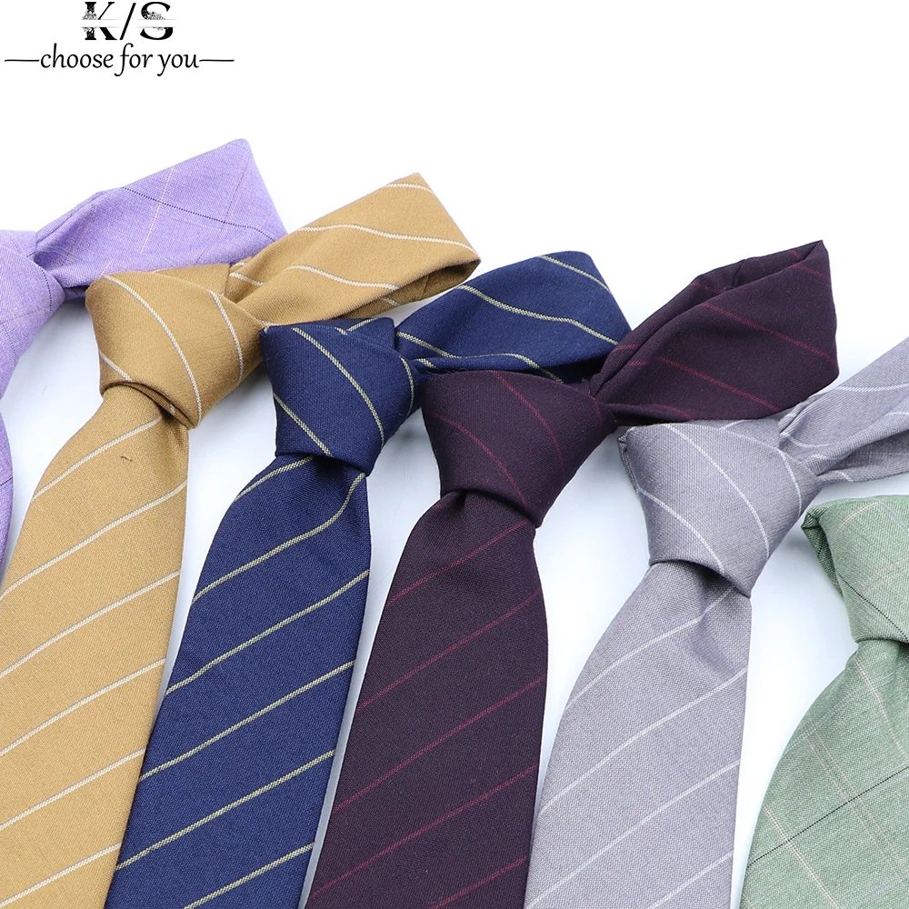 Men\'s Skinny Ties Fashion Striped Neckties for Business Suits Party Neck Ties Neckwear Slim Wedding Accessories Gift For Men