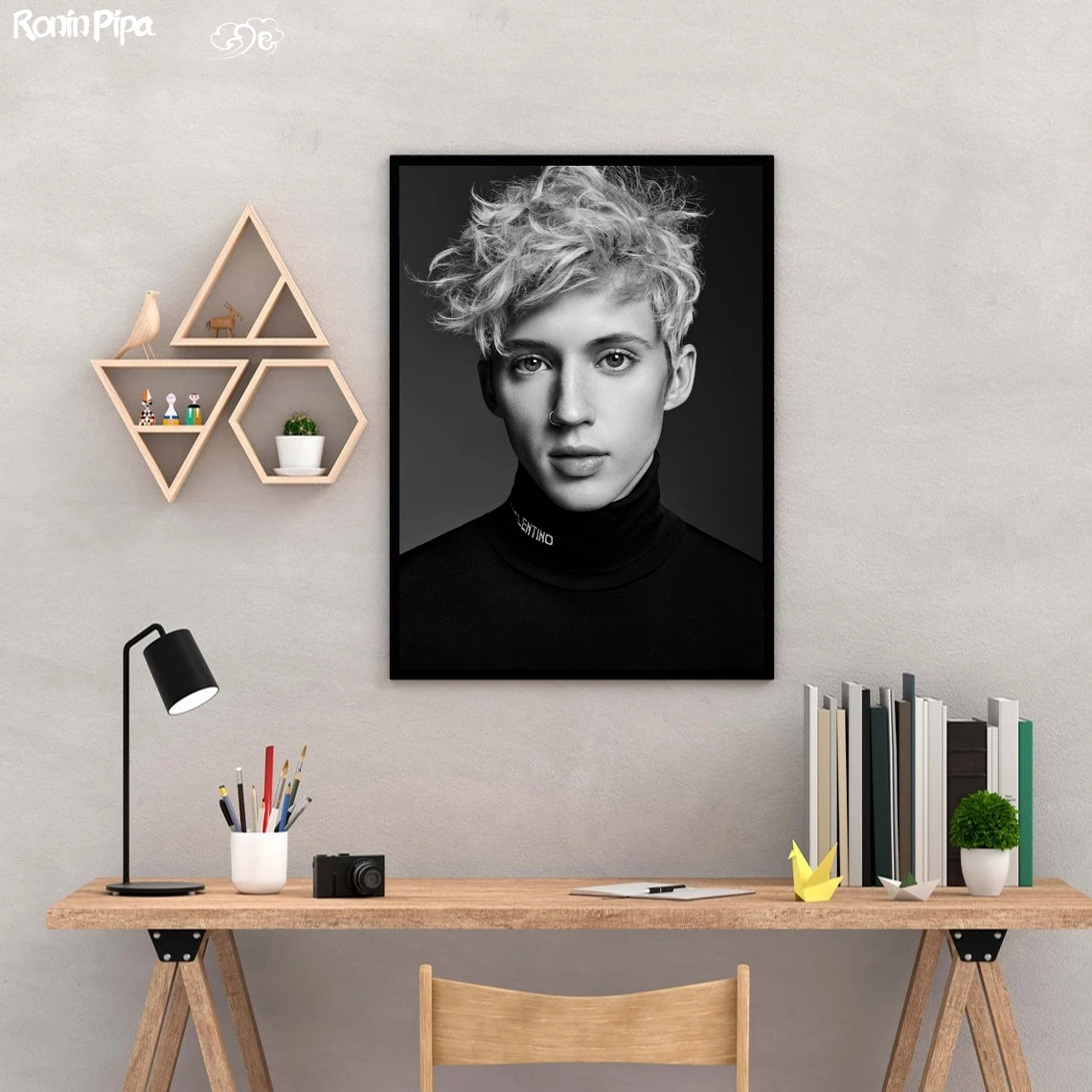 Troye Sivan Music Star Poster Art Print Canvas Painting Wall Pictures Living Room Home Decor (No Frame)