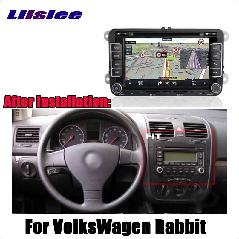 

For VolksWagen Rabbit 2007-2009 Car Android GPS Map Navigation System Radio DVD BT WIFI HD Screen Multimedia System