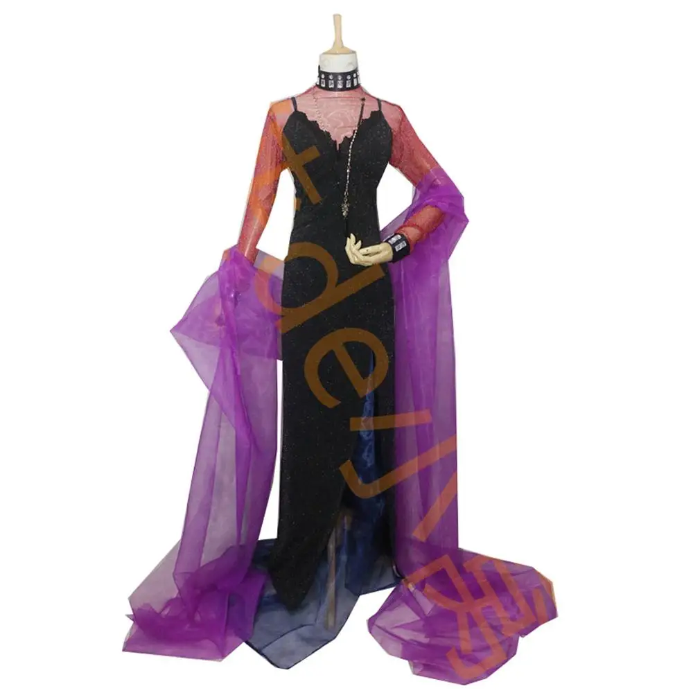 2021 Anime! BLACK LADY Chibiusa – robe de traîne, Costume de Cosplay pour femmes, Costume d'halloween, Version 2.0