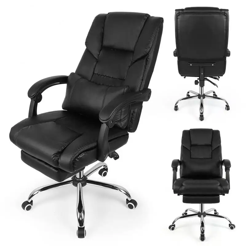 High Quality Office Boss Chair Ergonomic Computer Gaming Chair Household Armchair Reclining Chair With Footrest