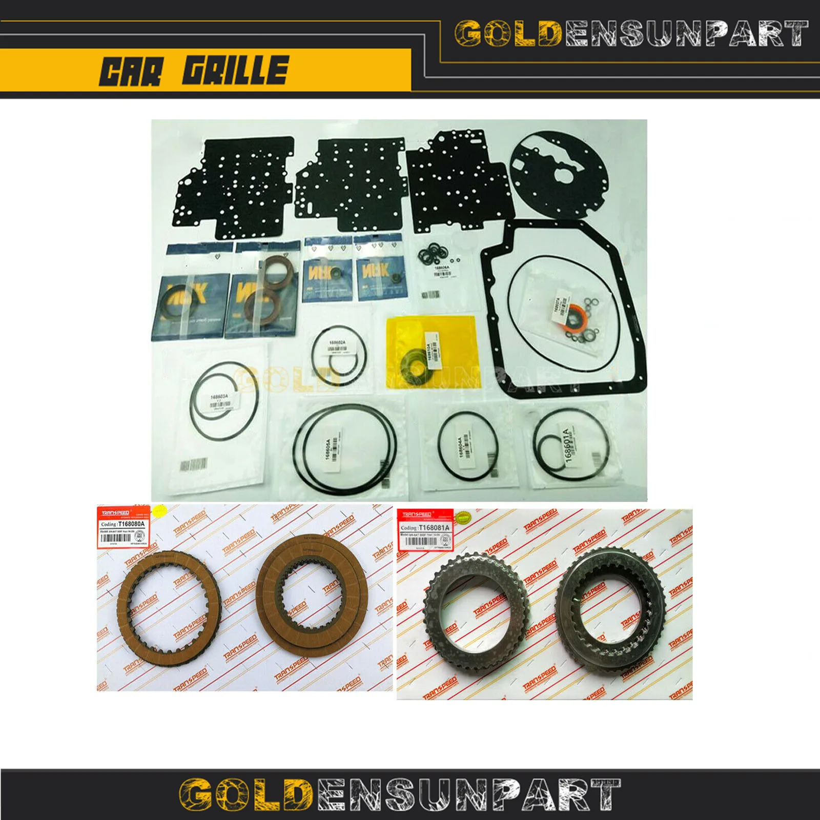 TF81-SC Transmission Master Rebuild Kit T19700B TF81SC For Mondeo Aisin Warner Gearbox