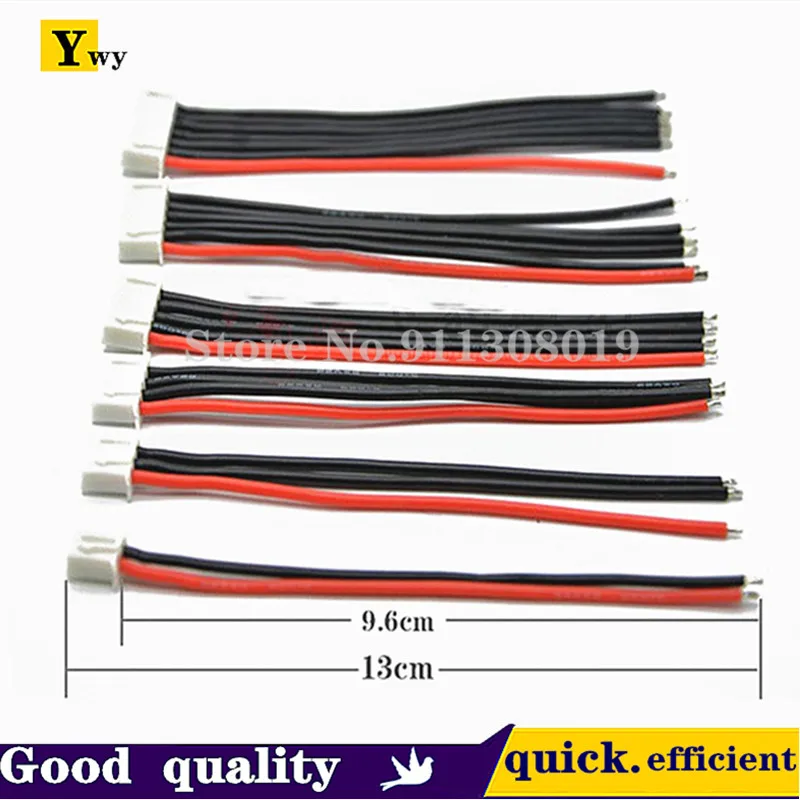 1PCS/LOT 2S 3S 4S 5S-13S Lipo Battery Balance Charger Cable for IMAX B6 Connector Plug Wire 22AWG Silicone Wire Female10/20/30cm