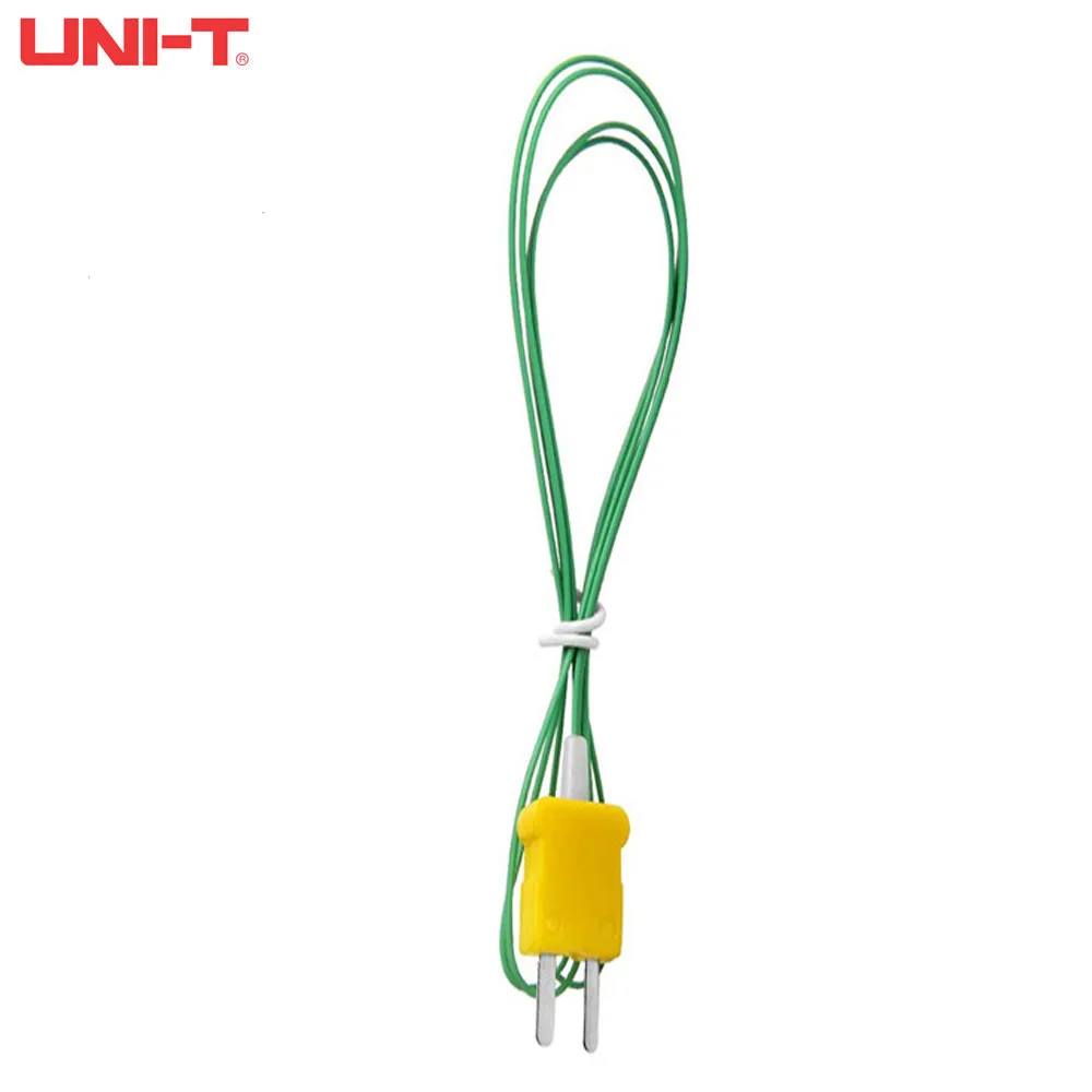 UNI-T UT-T01 K Type Thermocouple Test -40°-260° Suitable For UT320 Flat Plug-in Thermocouple Wire